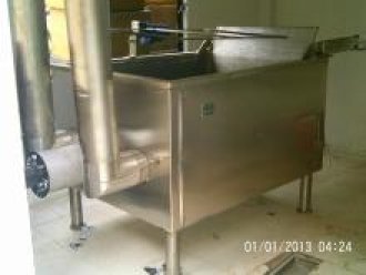 FREIDORAS PARA SNACK CON INTERCAMBIADOR DE CALOR INDUSTRIALES